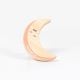Handcrafted Pine Wood Moon Knob